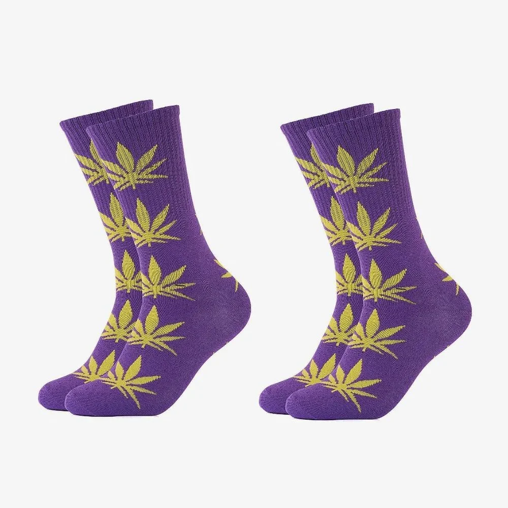 NEW UNISEX 2-PACK GRAPHIC SOCKS
